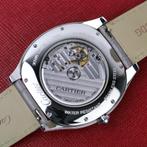 Cartier Drive de Cartier 41 (Zeer goed/ 2020), Overige merken, Leer, Staal, Polshorloge