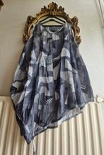 Als nieuw! Kekoo grijs a symmetrisch luchtig koordjes tuniek, Blouse of Tuniek, Ophalen of Verzenden, Zo goed als nieuw, Kekoo