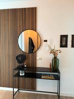 Sidetable zwart hout 120cm, Ophalen, 100 tot 150 cm, Zo goed als nieuw, 25 tot 50 cm