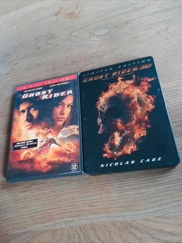 Ghost Rider 2 disc edition + Ghost Rider 2 3D steelbook  beschikbaar voor biedingen