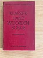 Klassiek Handwoordenboekje, Ophalen of Verzenden, Gelezen, Koenen – Van Anrooy