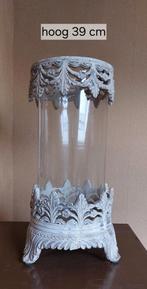 Mooi windlicht hg 39 cm, Huis en Inrichting, Woonaccessoires | Kandelaars en Kaarsen, Ophalen of Verzenden, Zo goed als nieuw