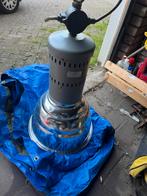Vintage AEG Vloerlamp Industrieel, Huis en Inrichting, Lampen | Vloerlampen, Ophalen, Gebruikt, Metaal, Minder dan 100 cm