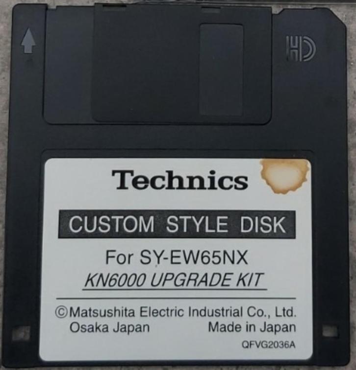 GEZOCHT technics EW65NX upgrade custom style disk, Muziek en Instrumenten, Keyboards, Gebruikt, 61 toetsen, Technics, Ophalen of Verzenden