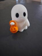Schattig Halloween Spookje met Pompoen, Huis en Inrichting, Woonaccessoires | Kandelaars en Kaarsen, Overige materialen, Nieuw