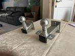 2x trekhaak, muurkogel, muurbevestiging aanhanger, Ophalen, Nieuw
