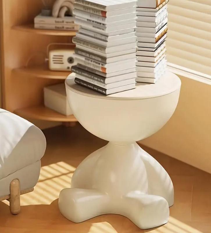 koffietafel - bijzettafel - NIEUW - bijzettafeltje, Huis en Inrichting, Tafels | Bijzettafels, Nieuw, Rond, 60 cm of meer, Minder dan 55 cm