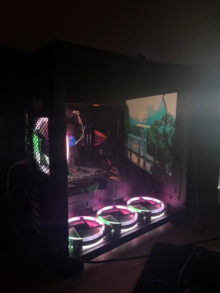 Gaming pc, Computers en Software, Desktop Pc's, Zo goed als nieuw, 3 tot 4 Ghz, SSD, 16 GB, Met videokaart, Gaming, Verzenden