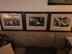Drie mooie foto lijsten van legendarische formule 1 helden., Ophalen of Verzenden, Minder dan 50 cm, Schilderij, Minder dan 50 cm