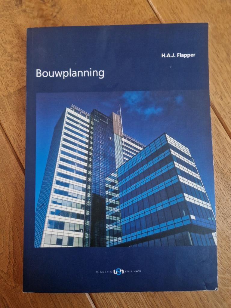 Bouwplanning H.A.J. Flapper - Handboek voor Bouwprojecten, Boeken, Ophalen of Verzenden