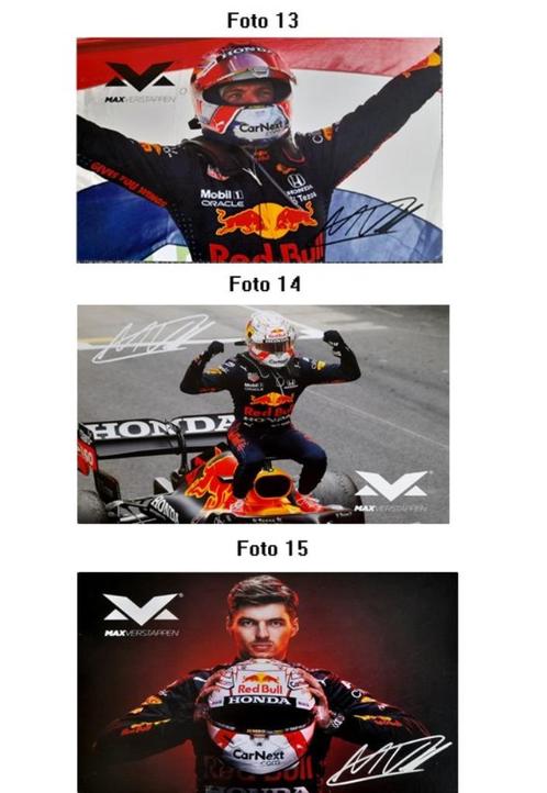 max verstappen Foto kaarten, Verzamelen, Automerken, Motoren en Formule 1, Zo goed als nieuw, Formule 1, Ophalen of Verzenden