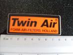 sticker twin air foam-air-filters holland logo, Merk, Zo goed als nieuw, Verzenden