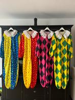 4 Clownspakken met accessoires, Ophalen, Carnaval, Maat 42/44 (L), Kleding