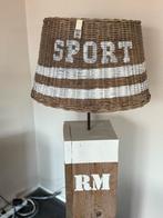 Riviera Maison Vloerlamp Waterpaal Rotan Kap, Ophalen of Verzenden, Gebruikt, Hout, 100 tot 150 cm