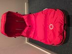 Bugaboo voetenzak met extra deken kleur rood, Ophalen, Zo goed als nieuw, Voetenzak