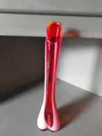 Antiek vaasje rood wit, Ophalen