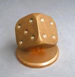 1920-1940Ambachtschool Presse Papier Dobbelsteen Paperweight, Ophalen of Verzenden