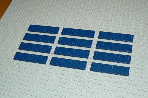 L071 Plaatjes 2x8 donker blauw 12 st., Kinderen en Baby's, Speelgoed | Duplo en Lego, Nieuw, Lego, Losse stenen, Ophalen of Verzenden