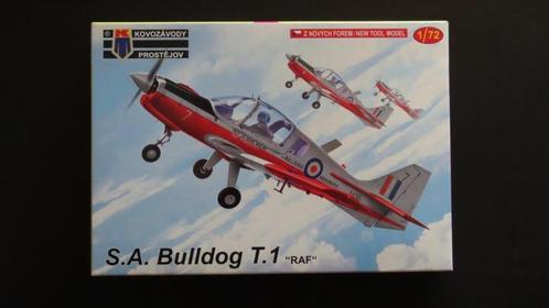 SA Bulldog T.1 RAF KP, Hobby en Vrije tijd, Modelbouw | Vliegtuigen en Helikopters, Nieuw, Vliegtuig, 1:72 tot 1:144, Overige merken
