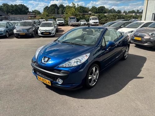 Peugeot 207 1.6 16V CC 88KW 2008 Blauw, Auto's, Peugeot, Bedrijf, Benzine, C, Cabriolet, Handgeschakeld, Origineel Nederlands