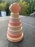 Jollein houten stapeltoren, Kinderen en Baby's, Speelgoed | Educatief en Creatief, Ophalen of Verzenden, Gebruikt