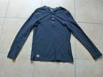 Shirt met lange mouw WE maat M 48 50 DONKERBLAUW, Kleding | Heren, T-shirts, WE, Ophalen of Verzenden, Zo goed als nieuw, Maat 48/50 (M)
