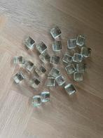 Rivièra Maison 25 glazen ijsblokjes - als Nieuw, Ophalen of Verzenden, Nieuw