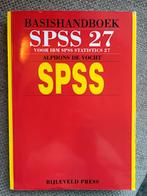 Basishandboek SPSS 27, Ophalen of Verzenden, Beta, Zo goed als nieuw, HBO