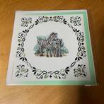 Hobbydots kaart zebra, Ophalen of Verzenden, Zo goed als nieuw, Overige thema's