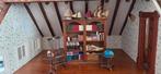 Poppenhuis boekenkast met accessoires victoriaans, Verzamelen, Poppenhuizen en Toebehoren, Ophalen of Verzenden, Zo goed als nieuw