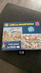 Jan van Haasteren 2 x 1000 stuks, Ophalen of Verzenden, 500 t/m 1500 stukjes, Zo goed als nieuw