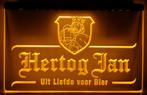 HERTOG JAN 'uit liefde voor bier' 3D ledverlichting lamp, Verzamelen, Biermerken, Ophalen of Verzenden, Nieuw, Reclamebord, Plaat of Schild