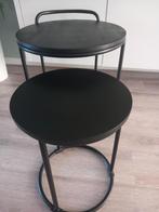 Riviera maison Shoreditch bijzettafels, Ophalen, 50 tot 100 cm, 50 tot 75 cm, Rond