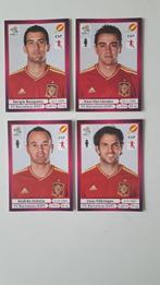 4 Panini plaatjes van spelers van Barcelona., Nieuw, Meerdere plaatjes, Ophalen of Verzenden