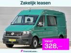 Volkswagen Crafter 35 2.0 TDI L2H2 DC Dubble cabine Highline, Auto's, Bestelauto's, 13 km/l, Stof, Gebruikt, 4 cilinders