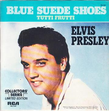 elvis presley - blue suede shoes / tutti frutti ( usa /1977)
