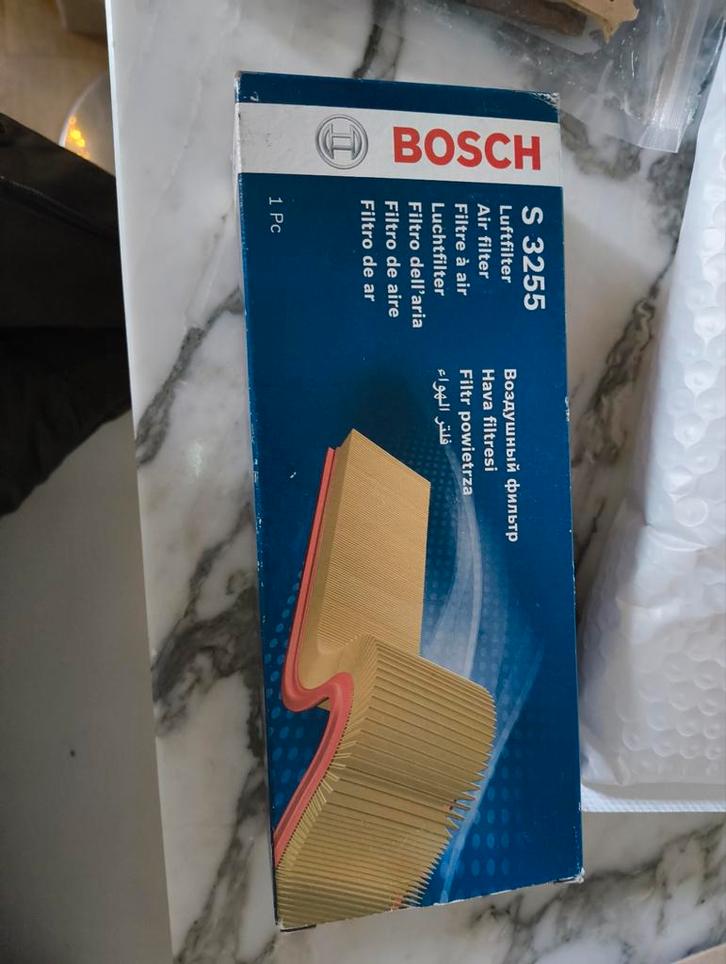 Bosch luchtfilter S 3255 - Nieuw, Auto-onderdelen, Filters, Universele onderdelen, Nieuw, Ophalen of Verzenden