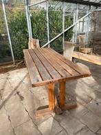 Nieuwe houten buitentafel, Ophalen of Verzenden, Zo goed als nieuw, Rechthoekig, Hout