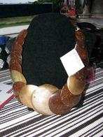 Nieuwe ketting van Manouk bruin en goud., Sieraden, Tassen en Uiterlijk, Kettingen, Ophalen of Verzenden, Nieuw