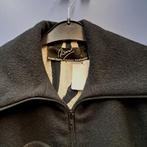 Armin Haute Couture zwart stoffen jas + leren hart M 40512, Kleding | Dames, Maat 38/40 (M), ., Zwart, Ophalen of Verzenden