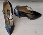 Vintage Recamier dames pumps t-bandje sluit met drukknoop, Kleding | Dames, Schoenen, Recamier, Zwart, Ophalen of Verzenden, Gedragen