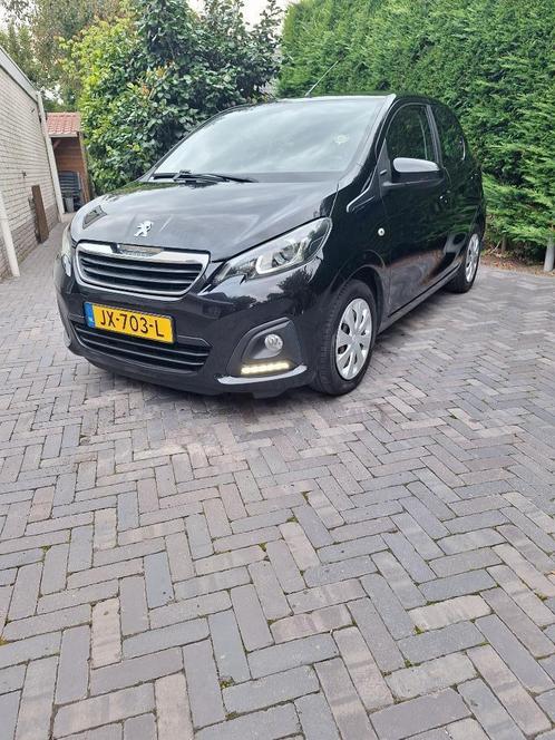 Peugeot 108 1.0 12V E-vti 51KW 5DEURS 2016 Zwart Airco, Auto's, Peugeot, Particulier, ABS, Airbags, Airconditioning, Alarm, Bluetooth