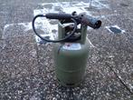 Grote Gasfles Met & goede Brander eraan, Ophalen of Verzenden, Gebruikt