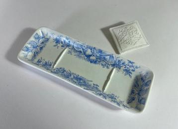 Antiek Frans zeepbakje kammen bakje Florian U & C beschikbaar voor biedingen