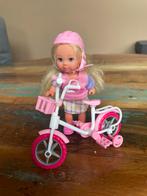 Leuke Barbie met fiets en helm, Ophalen of Verzenden, Zo goed als nieuw, Barbie