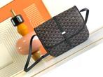 Goyard Belvedere MM Black, Sieraden, Tassen en Uiterlijk, Tassen | Schoudertassen, Nieuw, Ophalen of Verzenden, Leer, Zwart