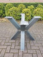 Stalen dubbel x matrix poot, Huis en Inrichting, Ophalen, Nieuw, Metaal, Tafelpoot