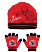 Nieuw winterset muts en handschoenen Spider-Man rood, Kinderen en Baby's, Setje, Nieuw, Jongen, Marvel