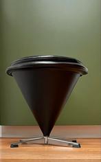 Verner Panton Cone Stool Laag - 1960s Design, Huis en Inrichting, Stoelen, Gebruikt, Zwart, Ophalen of Verzenden, Vintage / Scandinavion modern /Design classics