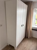 Kledingkast Woood Ties wit, Huis en Inrichting, Kasten | Kledingkasten, Ophalen, Gebruikt, 100 tot 150 cm, 200 cm of meer